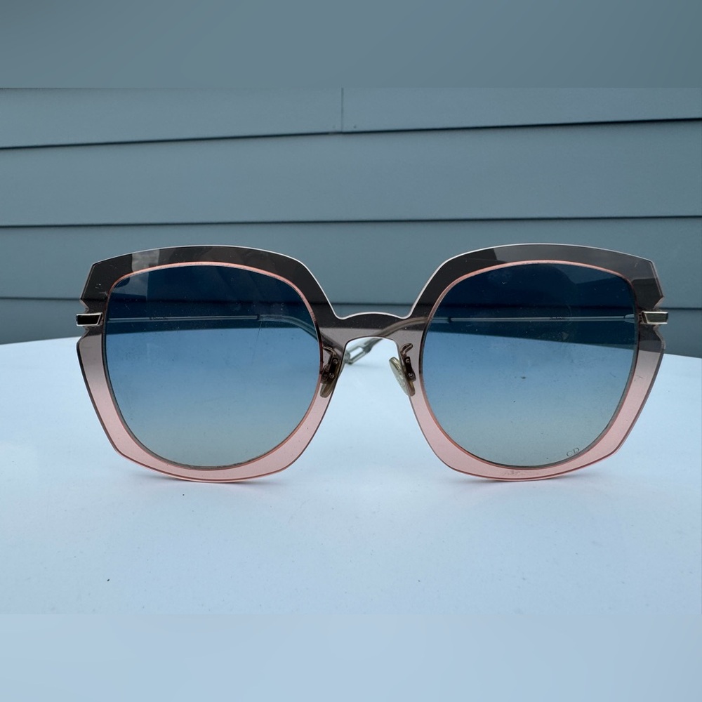 Dior Pink and Blue Gradient Sunglasses